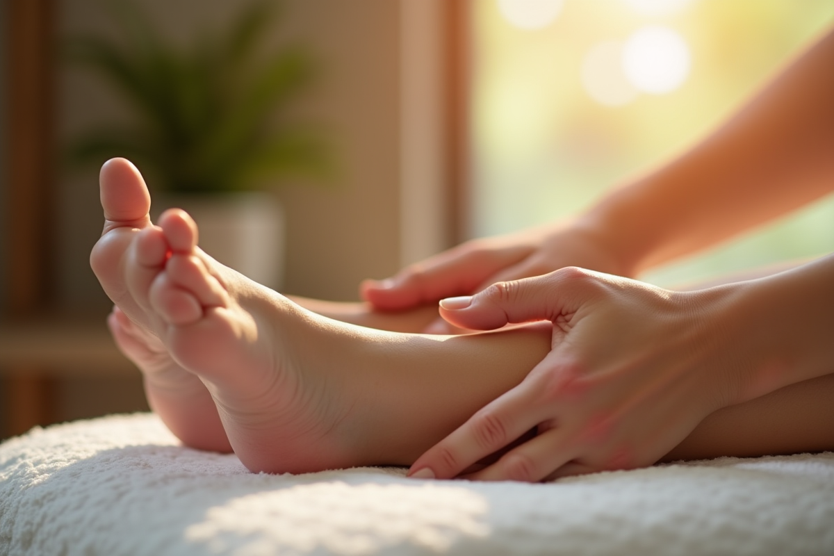 massage pied