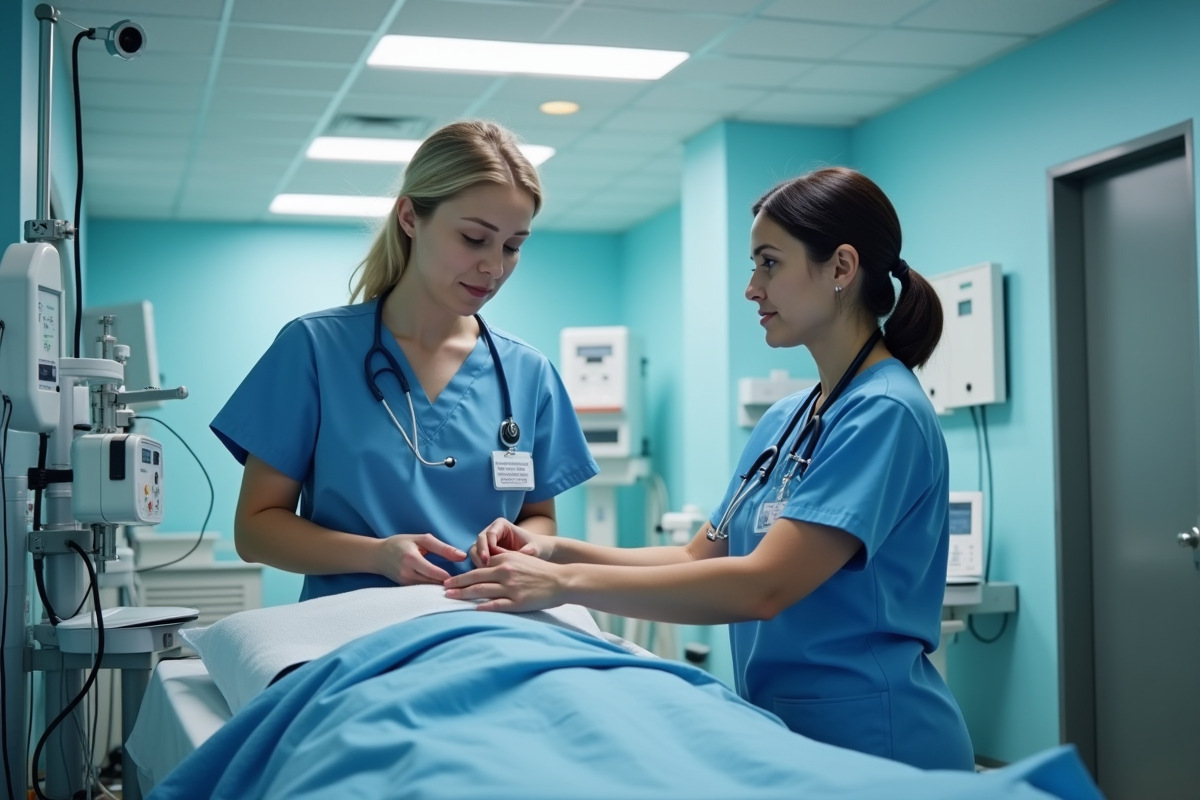 infirmière collaboration